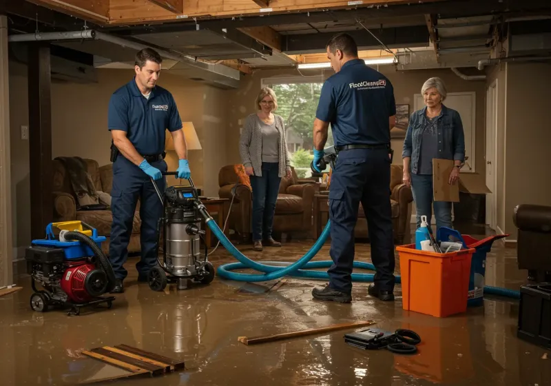 Basement Water Extraction and Removal Techniques process in Newcomerstown, OH