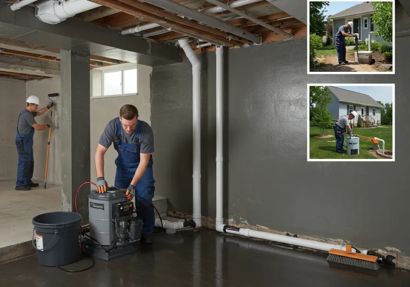 Basement Waterproofing and Flood Prevention process in Newcomerstown, OH